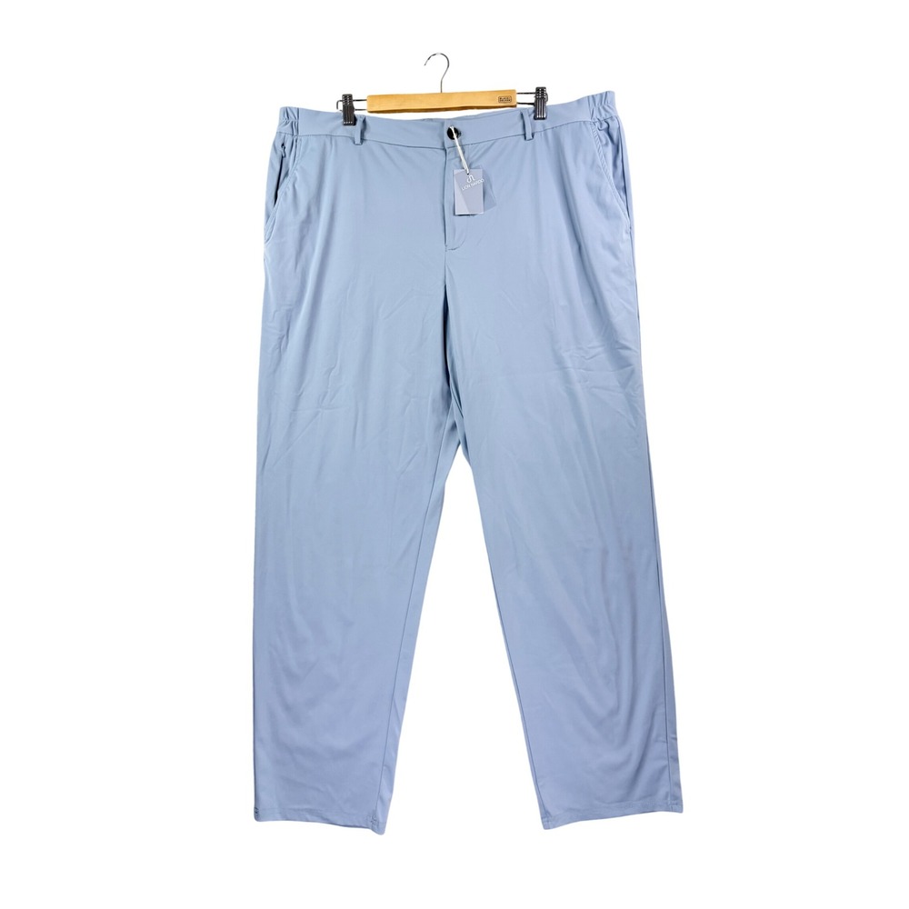 Lion Nardo Spaidersilk Pants Mens 42x30 Light Blue Breathable Stretch Golf New